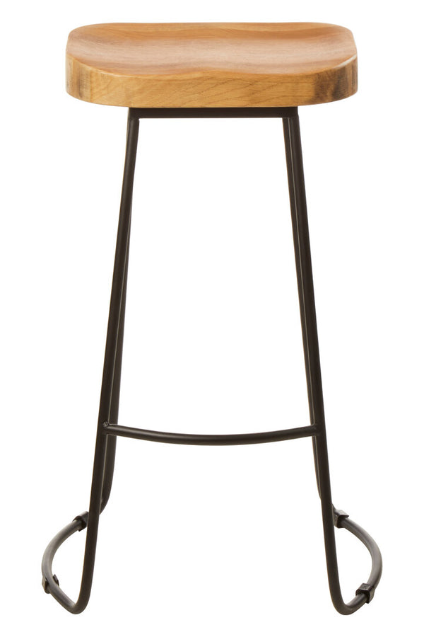 Lyon Oak Wood Bar Stool – Xshowhome furniture