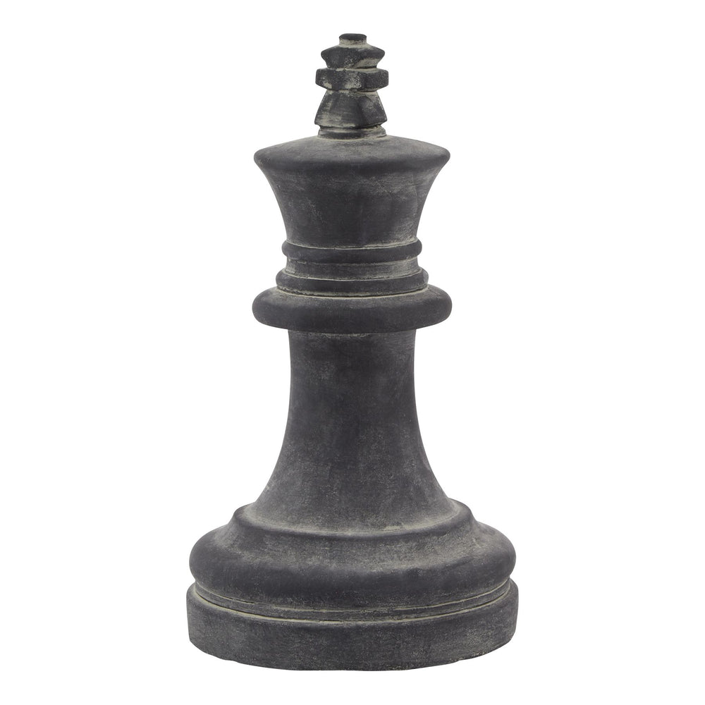 Amalfi Grey King Chess Piece