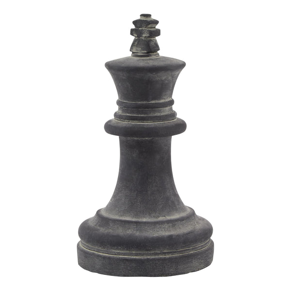 Amalfi Grey King Chess Piece