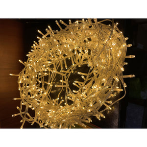 13.6m/44ft 6in Plug in LED Warm White Christmas String Light