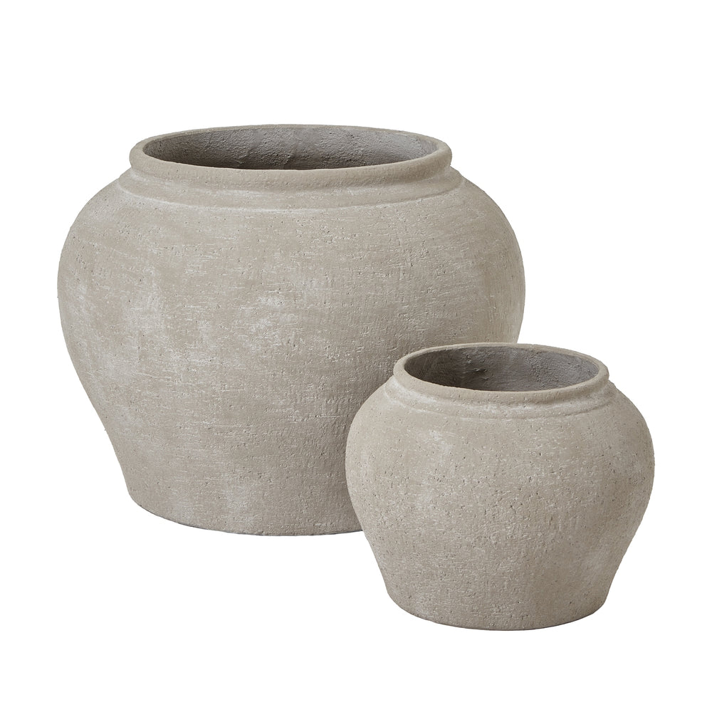 Ordo Shaded Sand Set Of 2 Planters — Xshowhome