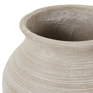 Hellenic Large Shaded Sand Planter Pot — Xshowhome