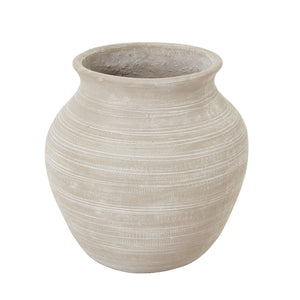 Hellenic Large Shaded Sand Planter Pot — Xshowhome