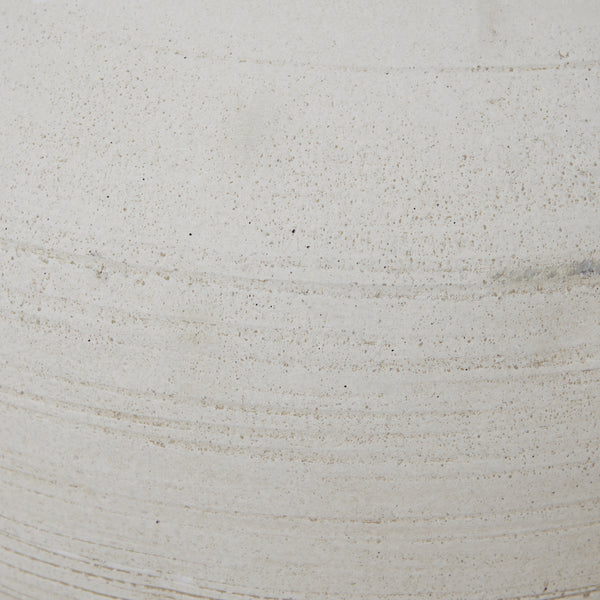 Hellenic Medium Lyme White Planter Pot — Xshowhome