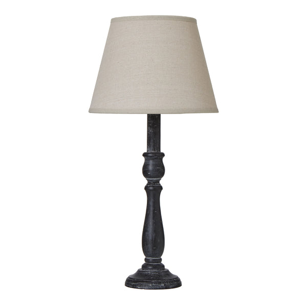Ravenna Column Table Lamp with Linen Shade