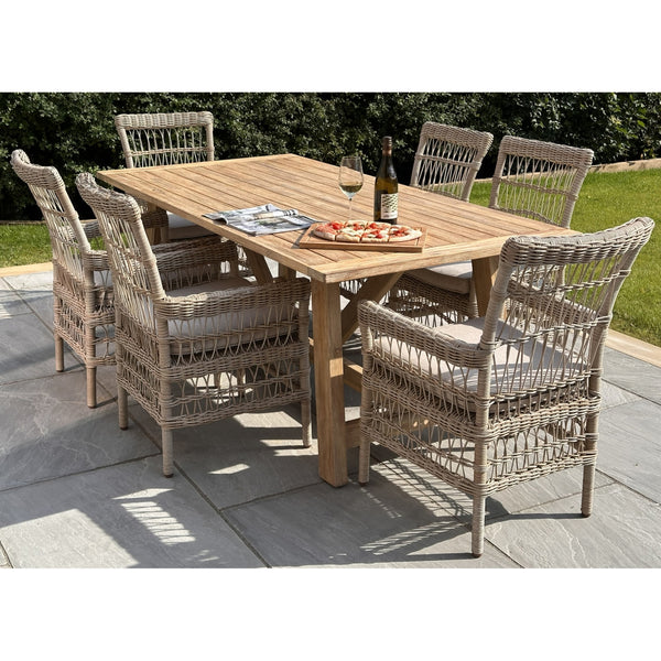 Provence Collection Outdoor Dining Chair — Xshowhome