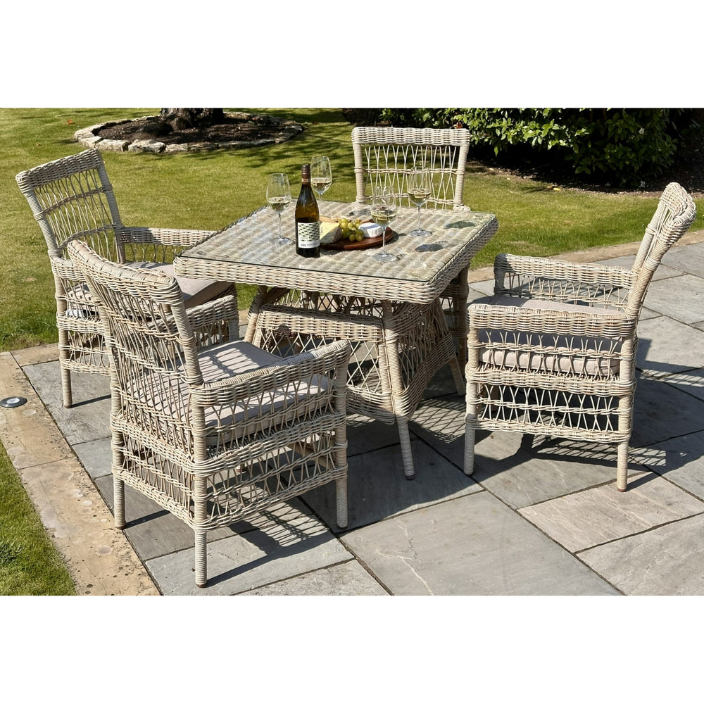 Provence Collection Outdoor 4 Seater Dining Set — Xshowhome
