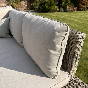 Capri Collection Outdoor Large Corner And Coffee Table Set — Xshowhome