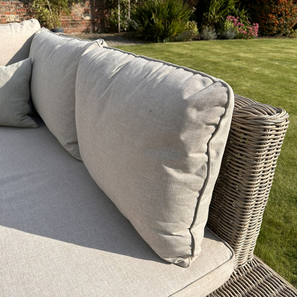 Capri Collection Outdoor Large Corner And Coffee Table Set — Xshowhome