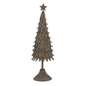 Medium Rustic Decorative Tree with Star