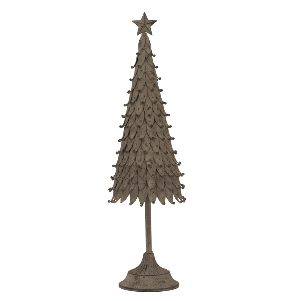 Large Rustic Decorative Tree with Star