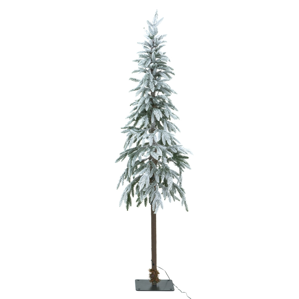 Large Snowy Woodland Pre – Lit 350 LED Christmas Tree