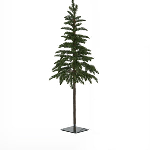 Medium Green Woodland Pre – Lit 200 LED Christmas Tree