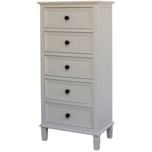 Belmont Collection 5 Drawer Tallboy