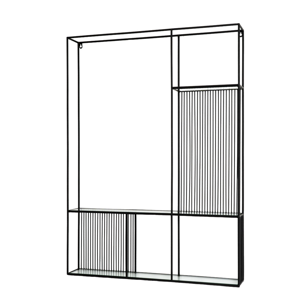 Axis Shelf Unit with Glass Shelves