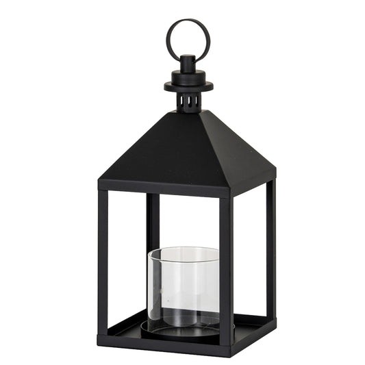 Astra Medium Lantern With Glass Candle Holder