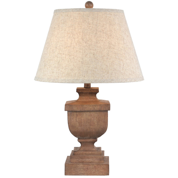 Ravelle Table Lamp with Edged Linen Shade