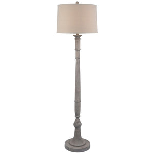 Stella Floor Lamp with Linen Shade