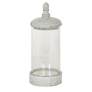 Sona Medium Hurricane Lantern with Lid