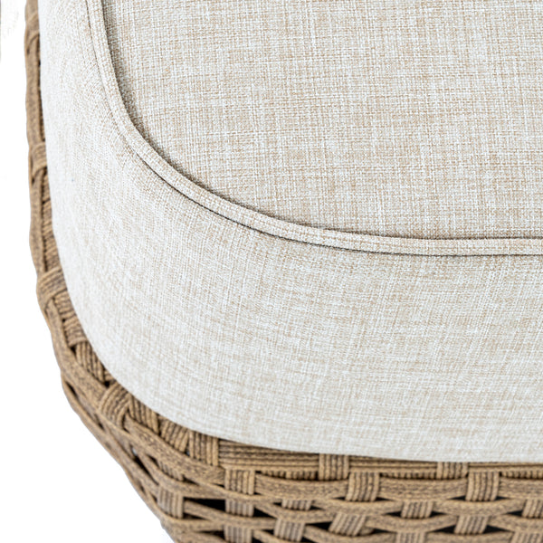 Ex-Display Bloom Outdoor Sunbed - Brown - Hills