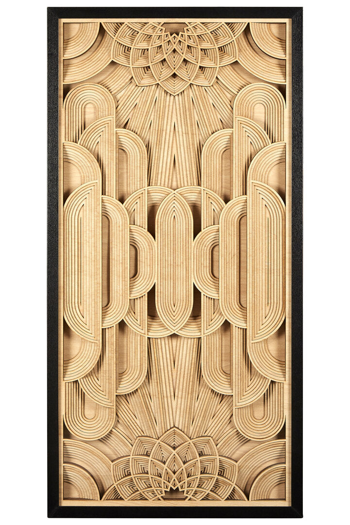 Modello Deco Wood Carving Wall Art – Xshowhome furniture