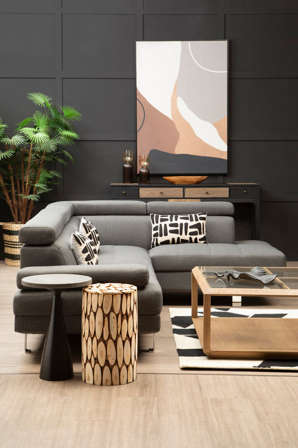 Astratto Neutral Abstract Canvas Wall Art detail image – Xshowhome furniture