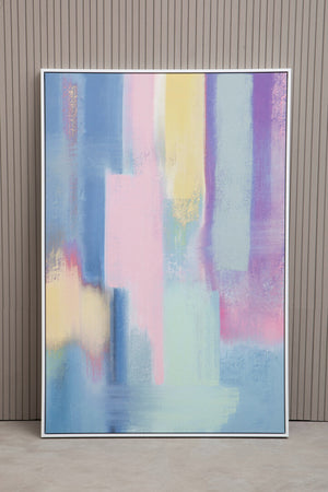 Astratto Water Colour Effect Wall Art detail image – Xshowhome furniture