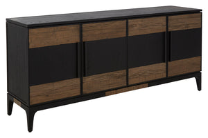 Salvar Two Tone Oak Wood Sideboard detail image – Xshowhome furniture