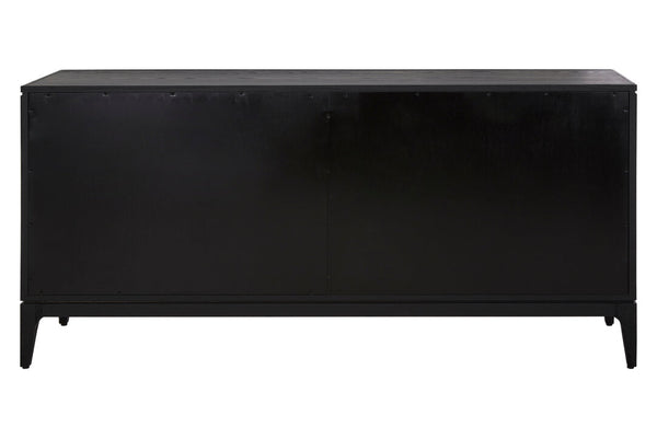 Salvar Two Tone Oak Wood Sideboard detail image – Xshowhome furniture