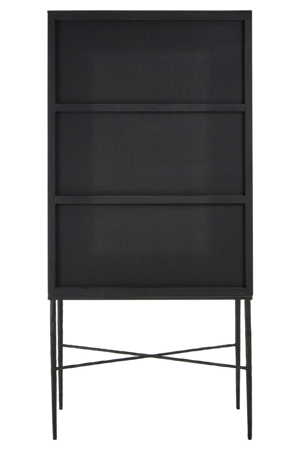 Milan Two Door Elm Wood Wine Cabinet detail image – Xshowhome furniture