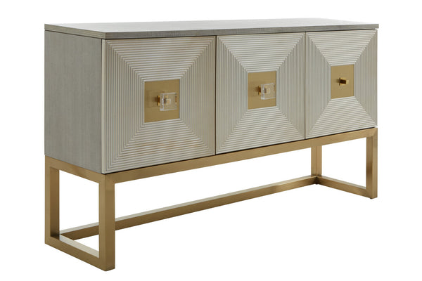 Duvali Three Door Sideboard detail image – Xshowhome furniture