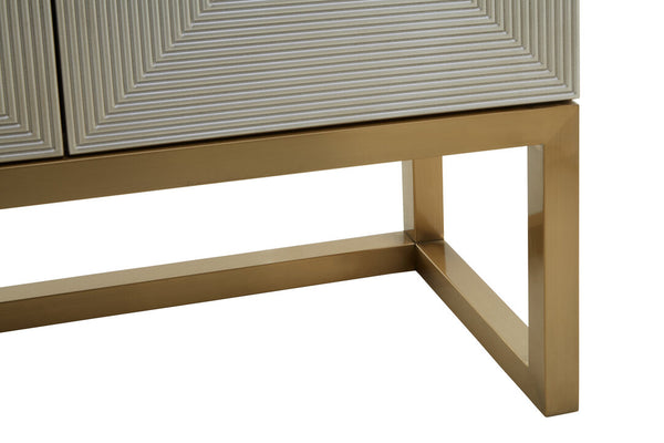 Duvali Three Door Sideboard detail image – Xshowhome furniture