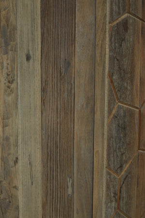 Malay Recycled Elm Wood Tall Cabinet detail image – Xshowhome furniture