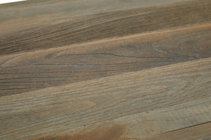 Malay Recycled Elm Wood 4 Door Sideboard detail image – Xshowhome furniture