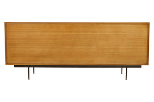 Jakara Natural Finish Sideboard with 4 Doors and  3 Drawers detail image – Xshowhome furniture