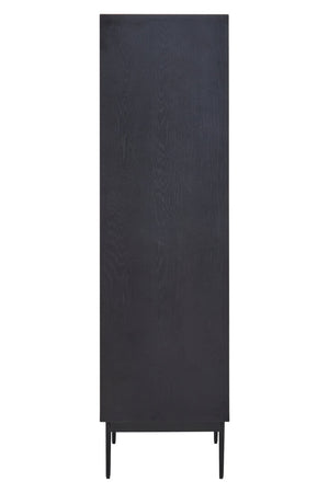 Jakara Black Finish Cabinet detail image – Xshowhome furniture