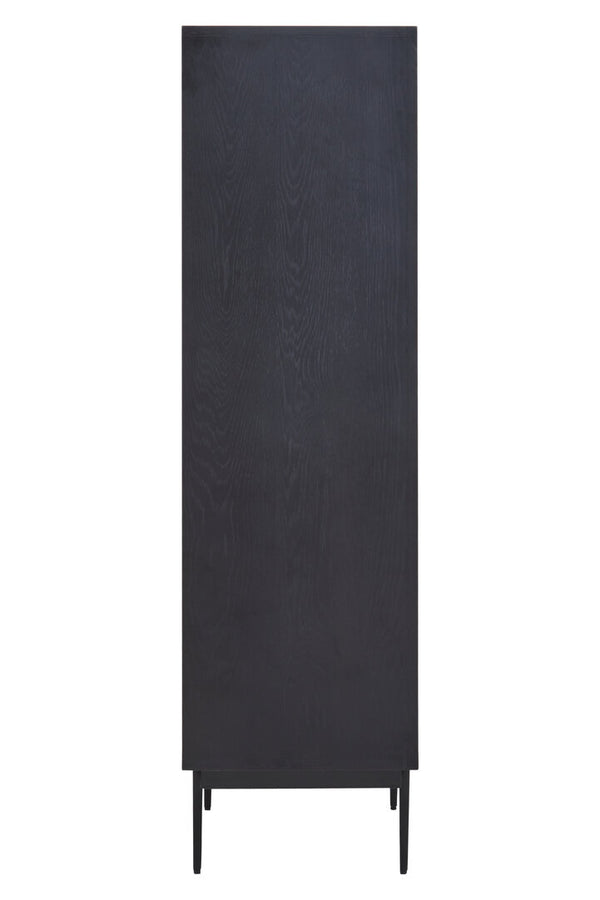 Jakara Black Finish Cabinet detail image – Xshowhome furniture