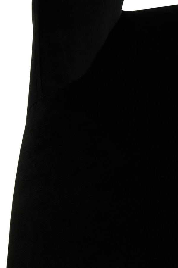 Warren Black Velvet Dining Chair detail image – Xshowhome furniture