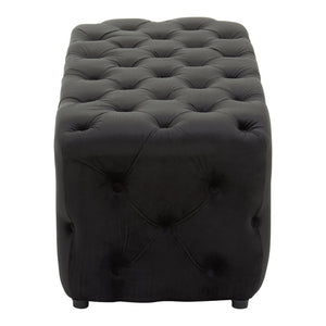 Alea Black Velvet Bench – Xshowhome furniture