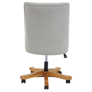 Washington Natural Fabric Home Office Chair detail image – Xshowhome furniture