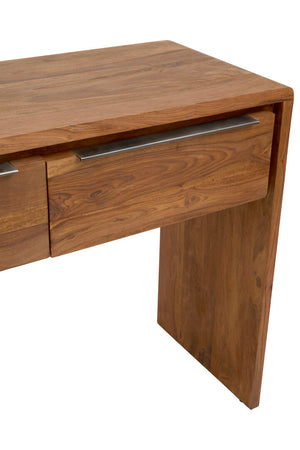Surati Two Door Sheesham And Acacia Console Table detail image – Xshowhome furniture