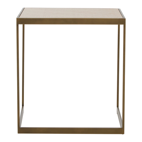 Grenoble Large Oak Veneer Side Table detail image – Xshowhome furniture