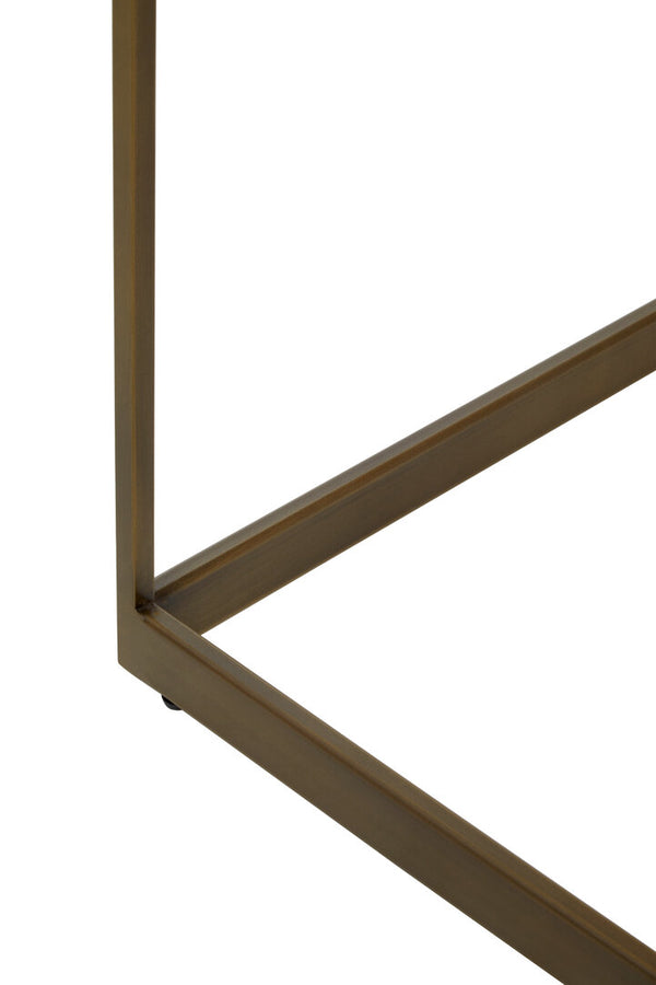 Grenoble Large Oak Veneer Side Table detail image – Xshowhome furniture