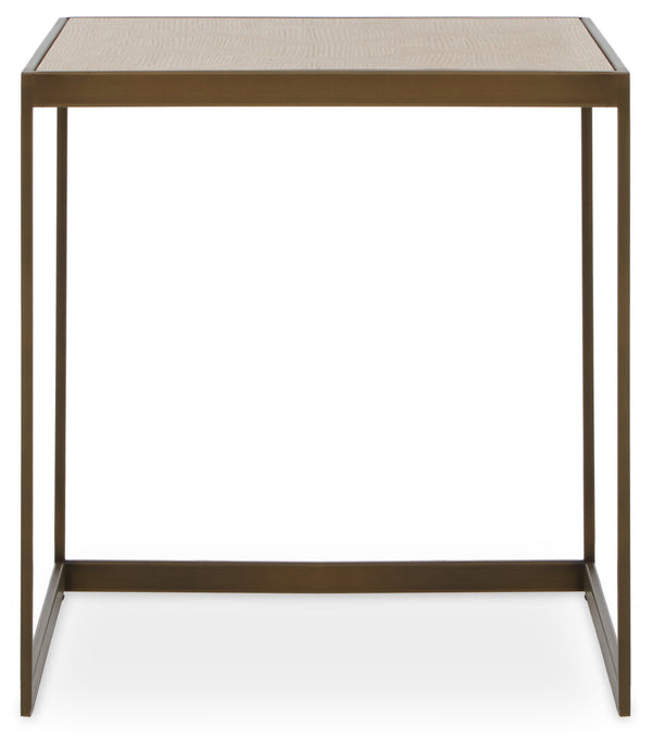 Grenoble Large Oak Veneer Side Table detail image – Xshowhome furniture