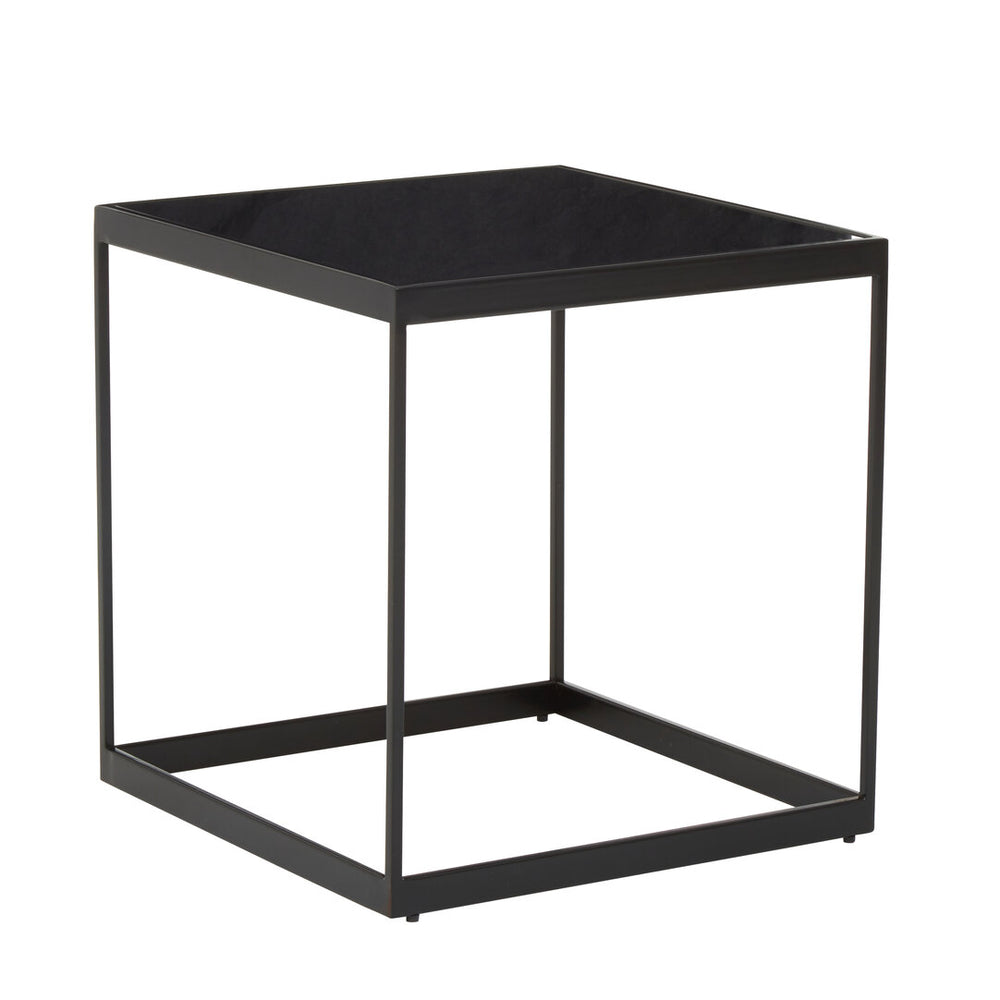 Genoa Black Square Side Table – Xshowhome furniture
