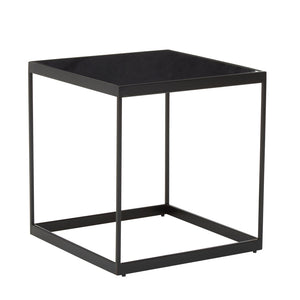 Genoa Black Square Side Table – Xshowhome furniture