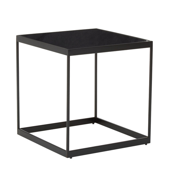 Genoa Black Square Side Table – Xshowhome furniture
