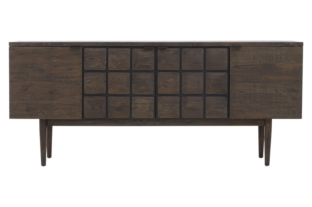 Lucca Recycled Dark Oak Wood Sideboard – Xshowhome furniture