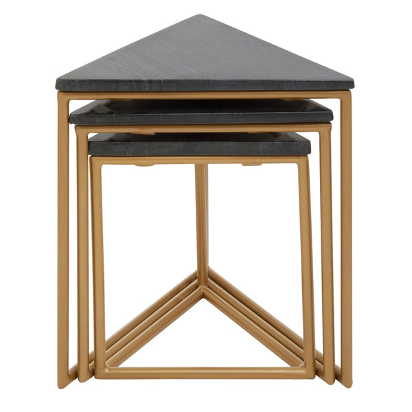 Varana Nest Of Three Triangular Tables – Xshowhome furniture