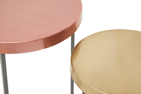 Kobra Set Of Three Tables detail image – Xshowhome furniture